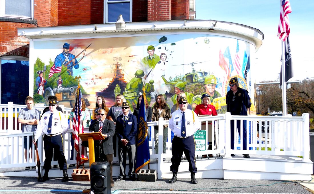 Philipsburg Legion dedicates mural News, Sports, Jobs Altoona Mirror